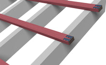 Load image into Gallery viewer, Marley batten end clip installed on graphic